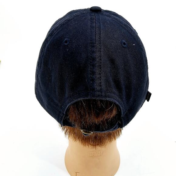 Notre Dame Fighting Irish Legacy Navy Embroidered Canvas Adjustable Cap Hat OS - Picture 5 of 7